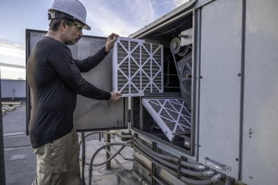 Carbon Filter Installation